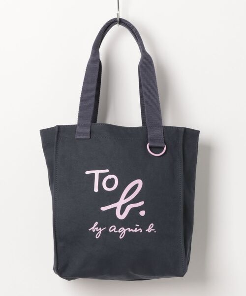 To b. by agnes 「To b.」 トートバッグ FREE ネイビー レディース