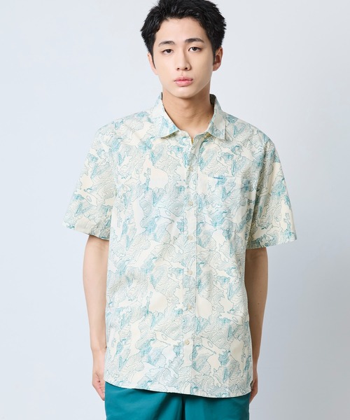 アンドエルシー ピンパーネルシャツ L.L.Bean（エルエルビーン） シャツ 半袖 オールアドベンチャー