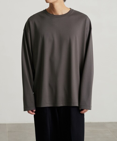 「PUBLIC TOKYO」 長袖Tシャツ 3 ホワイト メンズ_画像6