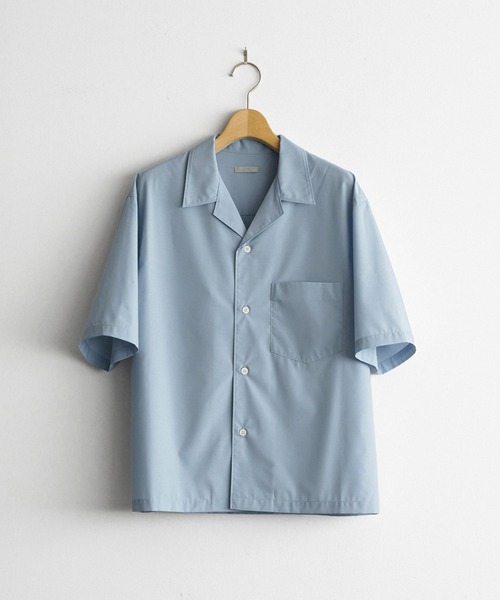 WYM LIDNM シャツ MICRO SPAN CROPPED H/S SHIRT メンズ : ZOZOTOWN
