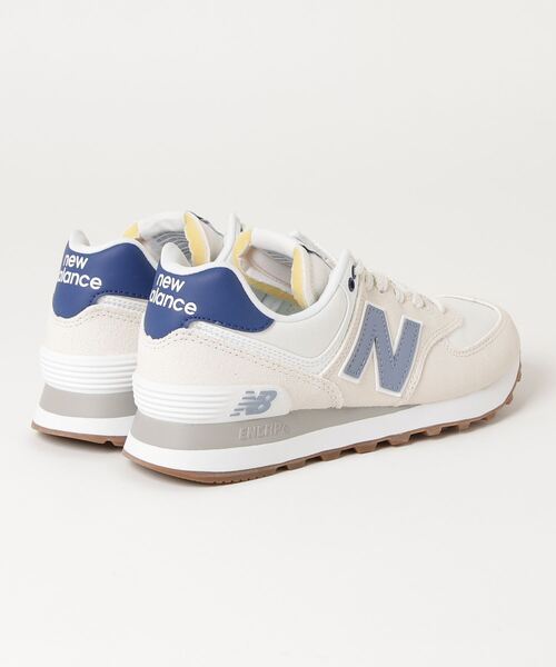New Balance（ニューバランス） シューズ 23.0cm ホワイト×グリーン