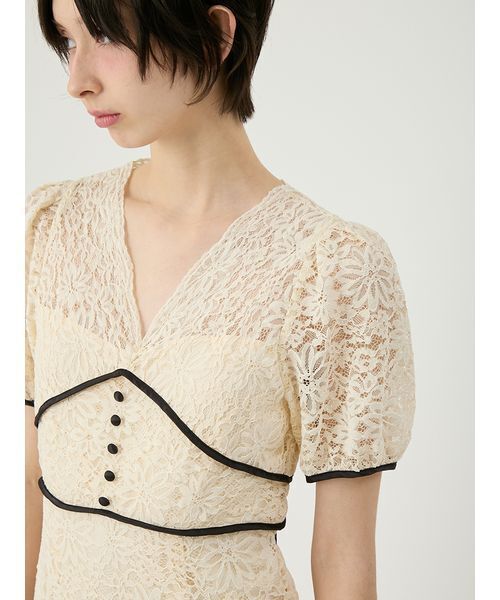 LILY BROWN（リリーブラウン） ドレス レースロングドレス : ZOZOTOWN