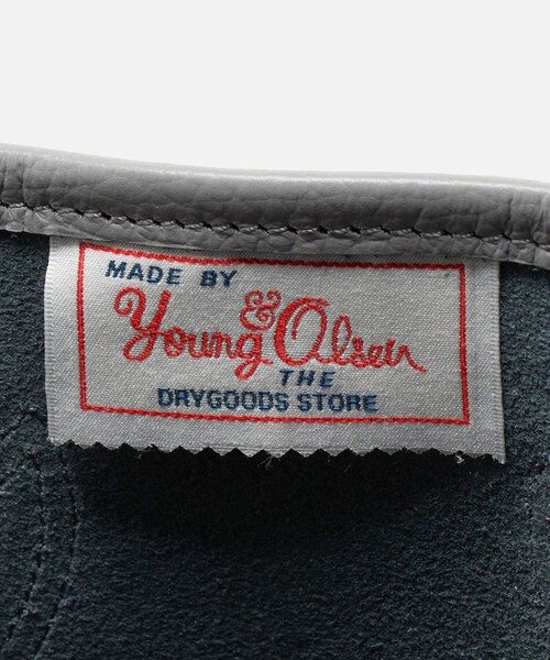 トートバッグ 「YOUNG＆OLSEN The DRYGOODS STORE」エンボス レザー トートM トートバッグ メンズ レディースの画像