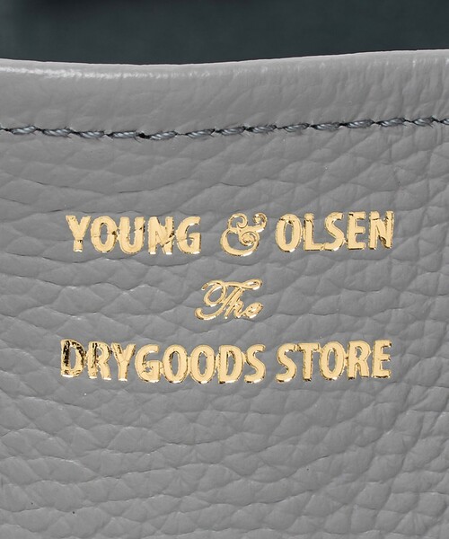 トートバッグ 「YOUNG＆OLSEN The DRYGOODS STORE」エンボス レザー トートM トートバッグ メンズ レディースの画像
