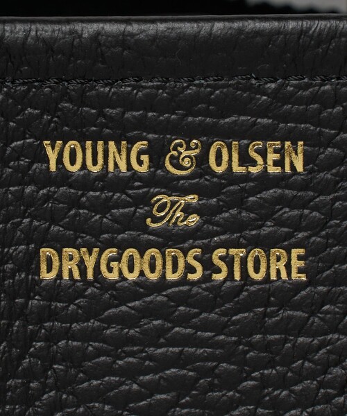 トートバッグ 「YOUNG＆OLSEN The DRYGOODS STORE」エンボス レザー トートM トートバッグ メンズ レディースの画像