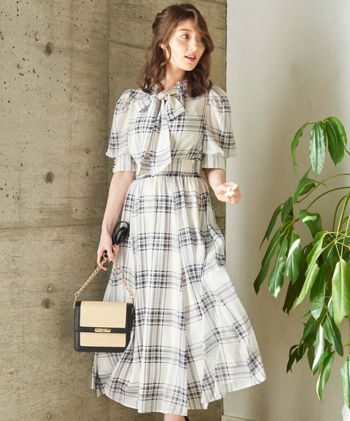 「NOELA」 半袖ワンピース M ピンク レディース_画像2