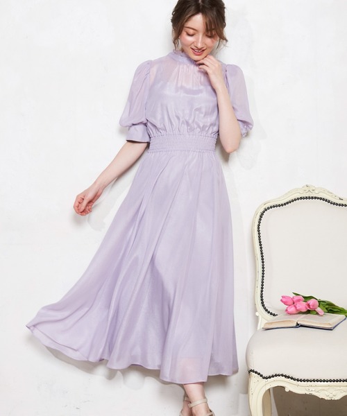 「NOELA」 半袖ワンピース M ピンク レディース_画像5