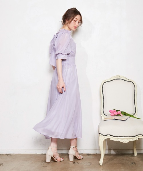 「NOELA」 半袖ワンピース M ピンク レディース_画像7
