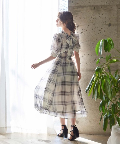 「NOELA」 半袖ワンピース M ピンク レディース_画像9