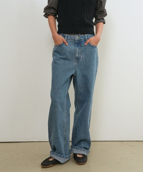 GENERAL IDEA ワイドパンツ ジーンズ デニム デニムパンツ 「GENERAL