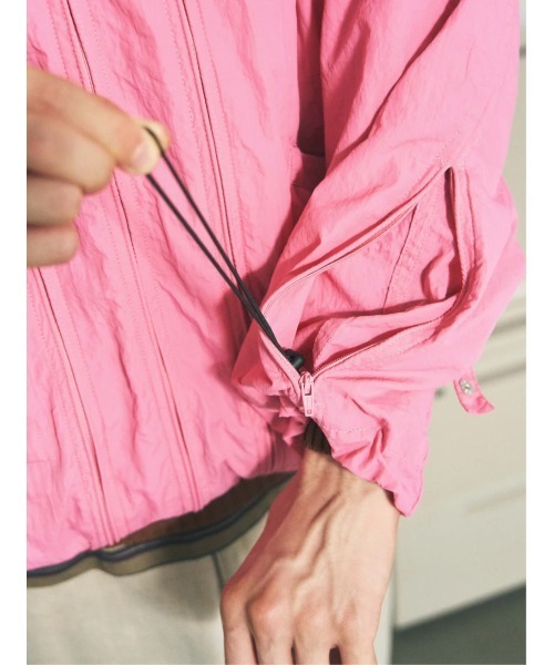 ジャケット テーラードジャケット 「PHINGERIN」フィンガリン CRUSHED NYLON FULL PACK JACKET メンズ レディースの画像
