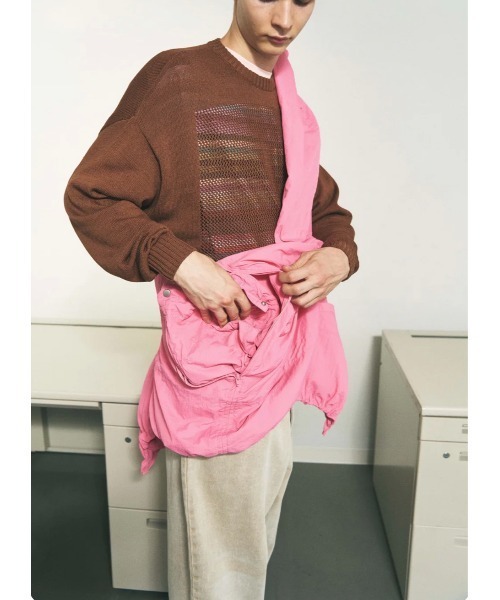 ジャケット テーラードジャケット 「PHINGERIN」フィンガリン CRUSHED NYLON FULL PACK JACKET メンズ レディースの画像