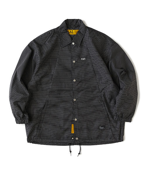 FAT コーチジャケット TITCH(M) ブラック メンズ : ZOZOTOWN Yahoo!店