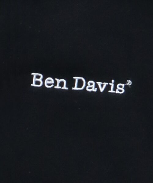 「BEN DAVIS」 ジップアップパーカー LARGE ベージュ メンズ_画像4
