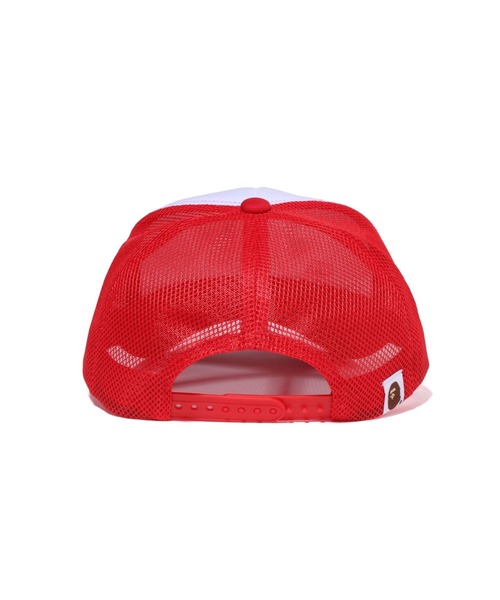 A BATHING APE（アベイシングエイプ） メッシュキャップ FREE ネイビー