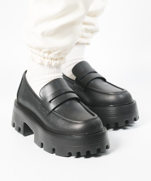 「STEVE MADDEN」 シューズ 24.0cm ブラック レディース_画像6
