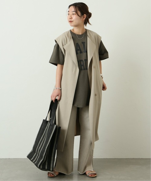 「JOURNAL STANDARD」 半袖Tシャツ FREE グリーン レディース_画像2