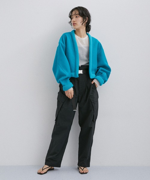 「ADAM ET ROPE'」 カーゴパンツ 36 ベージュ系その他 レディース_画像4