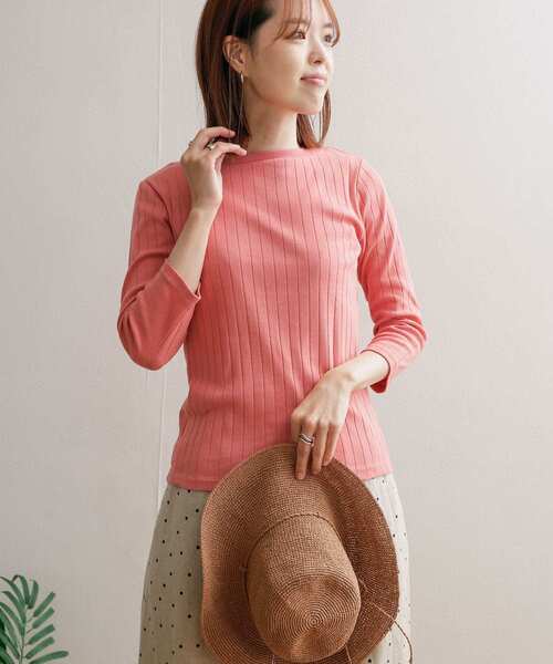 URBAN RESEARCH DOORS tシャツ 針抜き7分袖カットソー