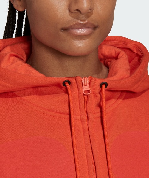 adidas パーカー マリメッコ フーデッド トラックトップ