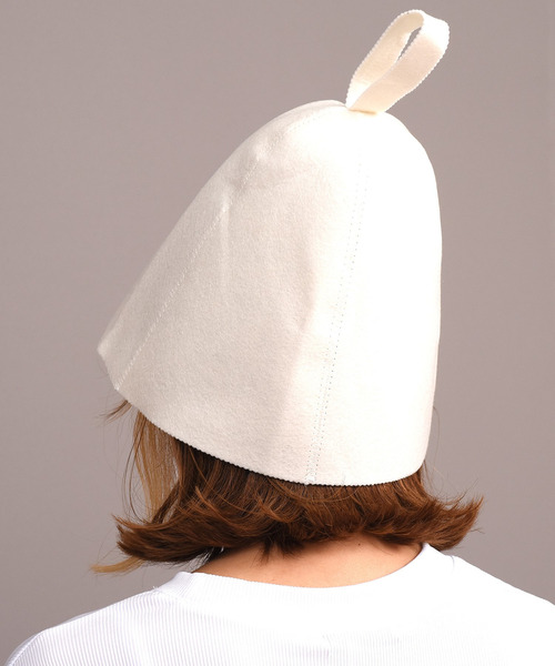 DAY CLOSET 帽子 ハット ステッチフェルトサウナハット+マット 2点