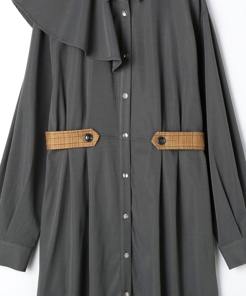 179/WG ワンピース ショルダーフリルワンピース : ZOZOTOWN Yahoo!店