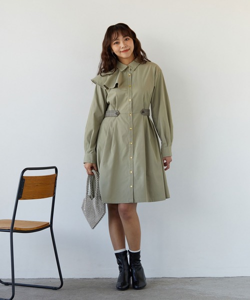 179/WG ワンピース ショルダーフリルワンピース : ZOZOTOWN