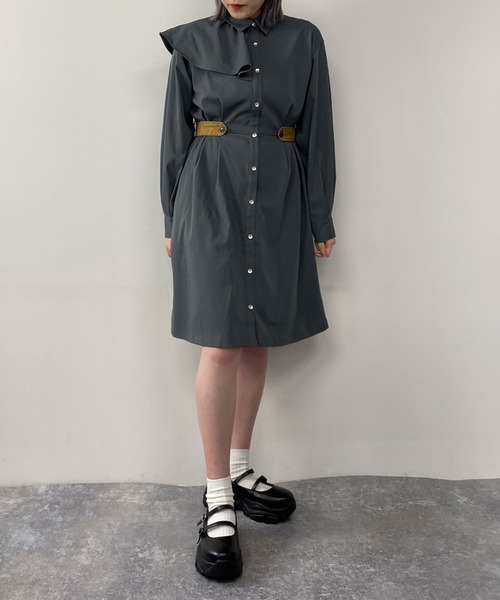 中古　ワンピ　150 179/WG ワンピース ショルダーフリルワンピース : ZOZOTOWN Yahoo!店