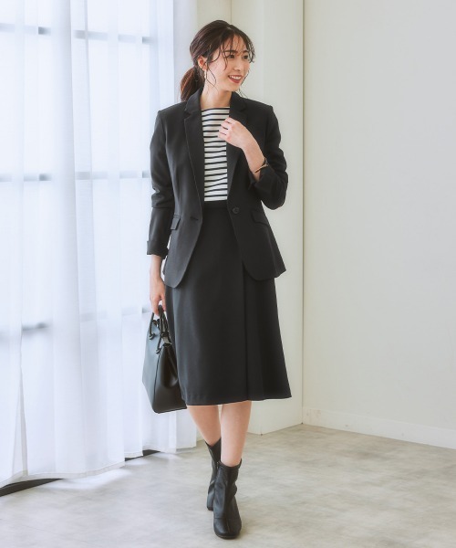 7days Life Styling スーツ 「セットアップ対応・洗える」テーラード