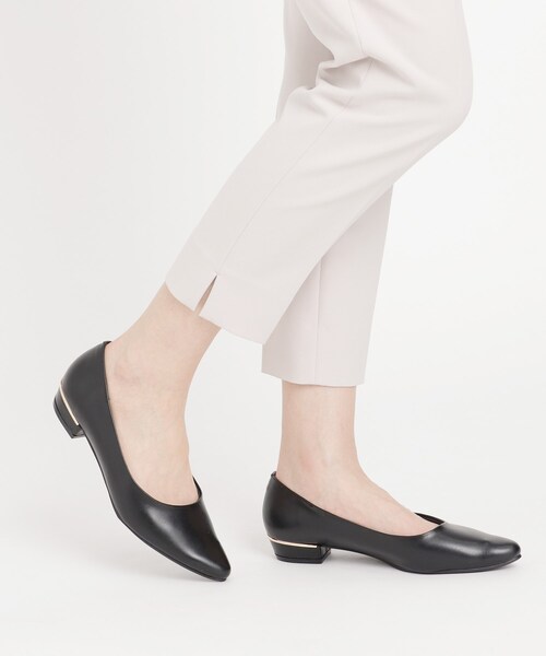 パンプス　24.5 ESPERANZA ESPERANZA パンプス 「12時間パンプス」約8.5cm／ラメ素材 歩き