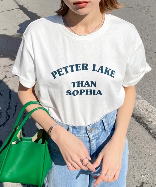 tシャツ デザインロゴミックスTシャツ レディース : ZOZOTOWN