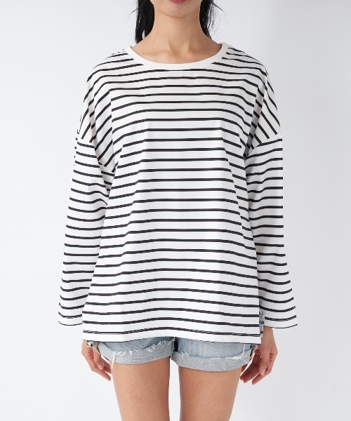 Ocean Pacific tシャツ 「OP:オーピー」レディースボーダーロングT  