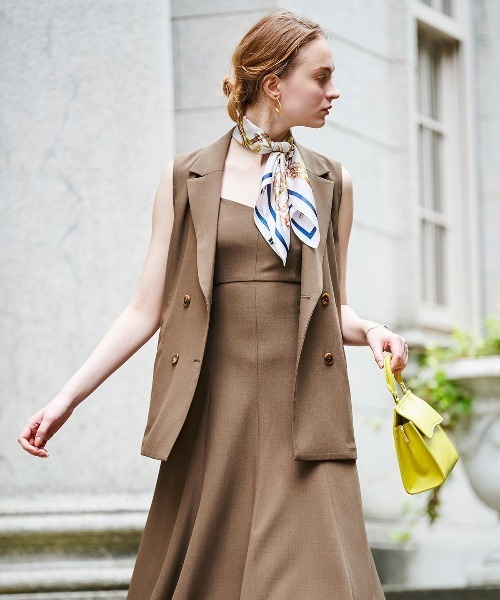 ワンピース ダブルブレストジレ＋ワンピース And