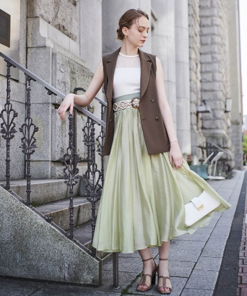 ワンピース ダブルブレストジレ＋ワンピース And