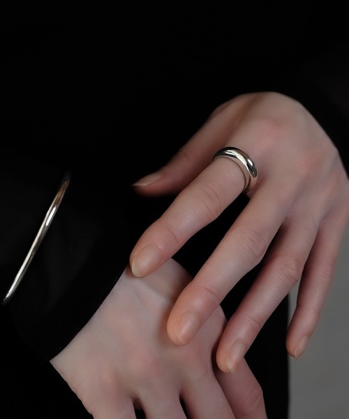 指輪 リング 「ISOLATION / アイソレーション」Silver925 Dome Ring / シルバー925 ドームリング レディース メンズの画像