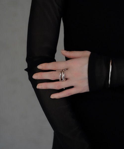 指輪 リング 「ISOLATION / アイソレーション」Silver925 Dome Ring / シルバー925 ドームリング レディース メンズの画像