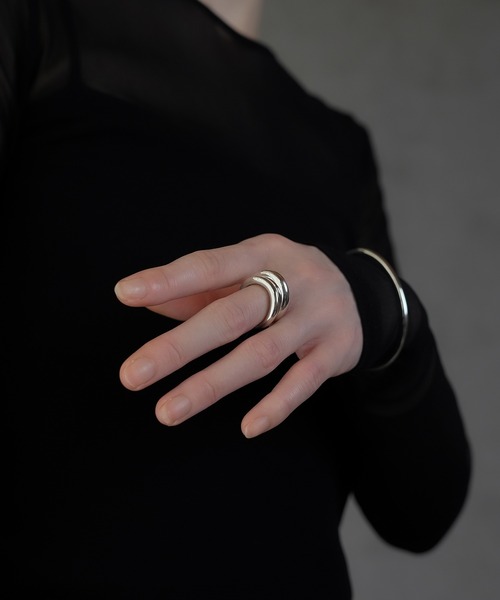指輪 リング 「ISOLATION / アイソレーション」Silver925 Dome Ring / シルバー925 ドームリング レディース メンズの画像