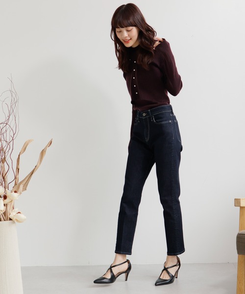 tシャツ コンパクトパールニットアンサンブル レディース LADYMADE tシャツ コンパクトパールニットアンサンブル