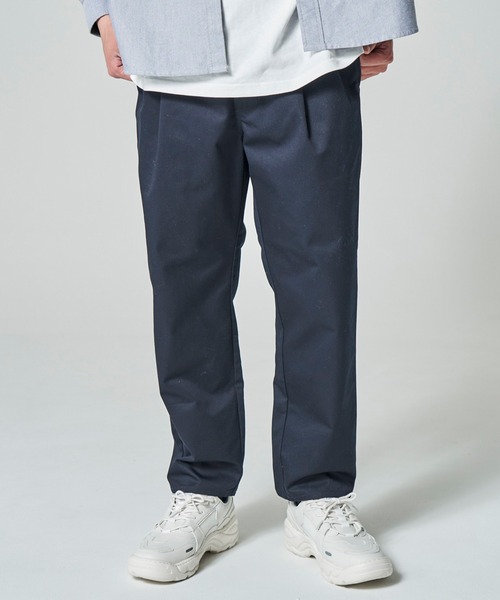 HUF チノパン ネイビー　30インチ CLASSIC WIDE CHINO PANT / HUF パンツ チノパン ワイドパンツ