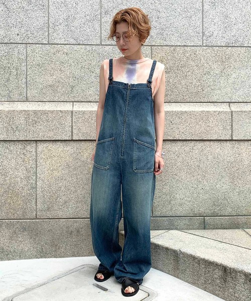 Johnbull（ジョンブル） サロペット オーバーオール デニムチューブ