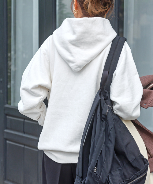 ATON スウェット 「ATON/エイトン」 GARMENT DYED URAKE HOODIE