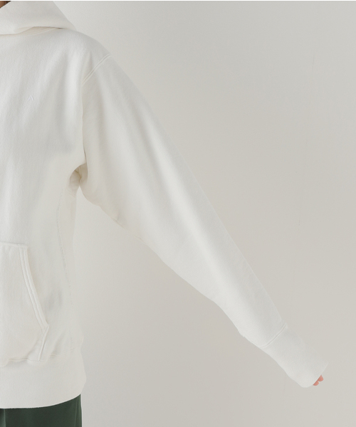 ATON スウェット 「ATON/エイトン」 GARMENT DYED URAKE HOODIE