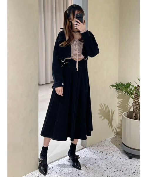 EATME ニット セーター 透かし編みニットTOP レディース