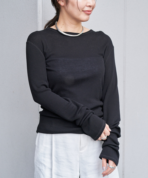 Deuxieme Classe（ドゥーズィエムクラス） tシャツ 追加テレコ ロング