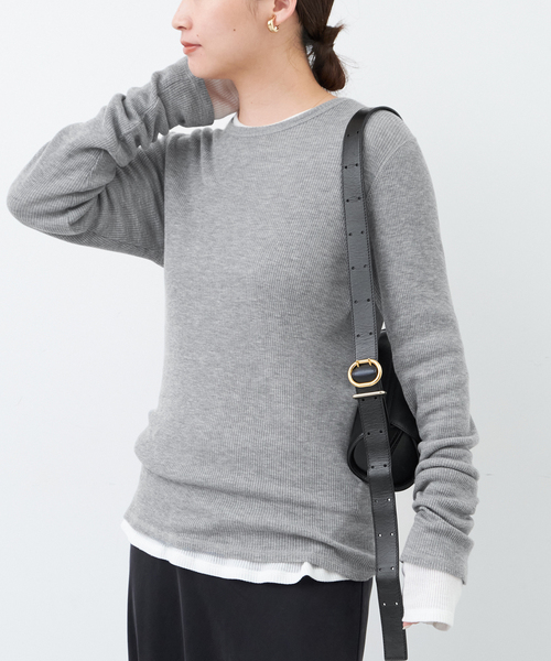 Deuxieme Classe（ドゥーズィエムクラス） tシャツ 追加テレコ ロング