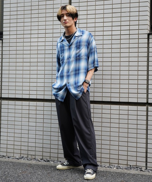 TOWNCRAFT（タウンクラフト） シャツ 60S LOOP COLLAR SS SHIRTS
