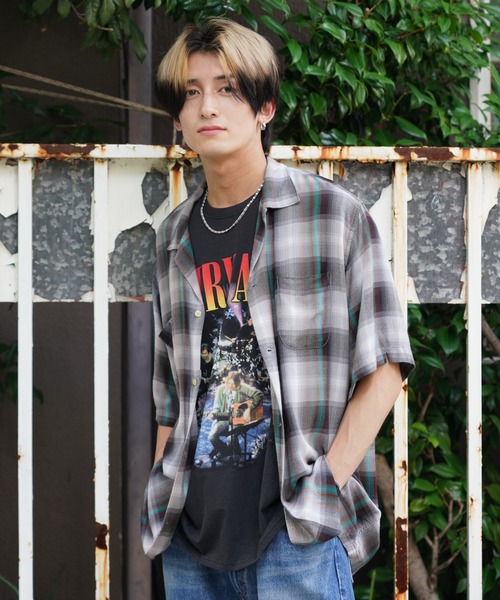 TOWNCRAFT シャツ / タウンクラフト 60S LOOP COLLAR SS SHIRTS