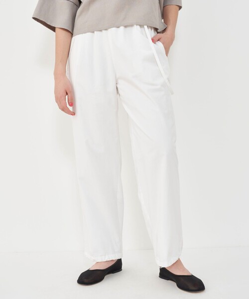 GALERIE VIE コットンパンツ GALERIE VIE パンツ コットンツイル イージーパンツ レディース
