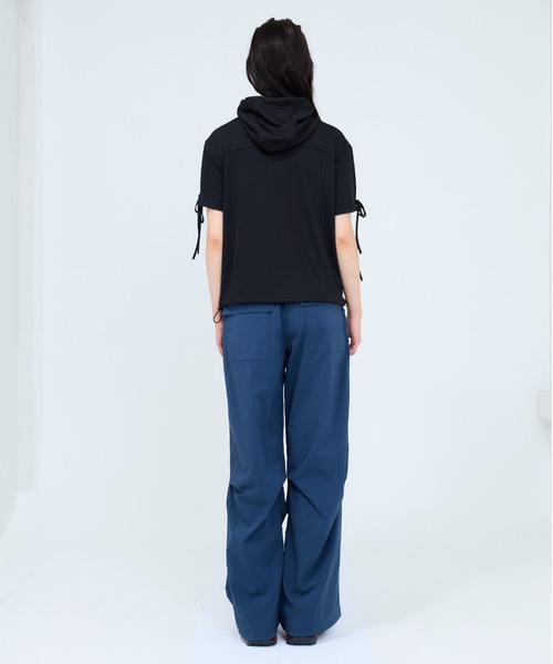 ★LUVISTRUE★CURVED L COMFY PARACHUTE PANTS(CHARCOAL)★人気 CURVED L COMFY PARACHUTE PANTS(CHARCOAL) - LUVISTRUE