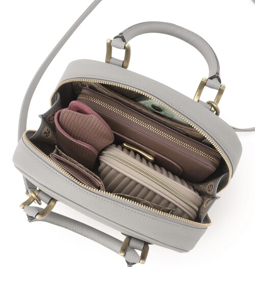 みょん　ライトグレーXS TOFF&LOADSTONE（トフアンドロードストーン） ハンドバッグ ミニヨン